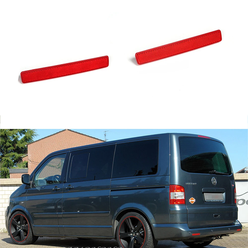 Задний бампер Отражающий Маркер светильник отражатель для T5 MultivanCaravelle 2003 10