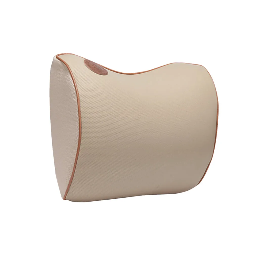 3D Автомобильная подушка для шеи с эффектом памяти, моющаяся подушка для головы, кожаные подушки для сиденья автомобиля, универсальная подушка для офисного стула
