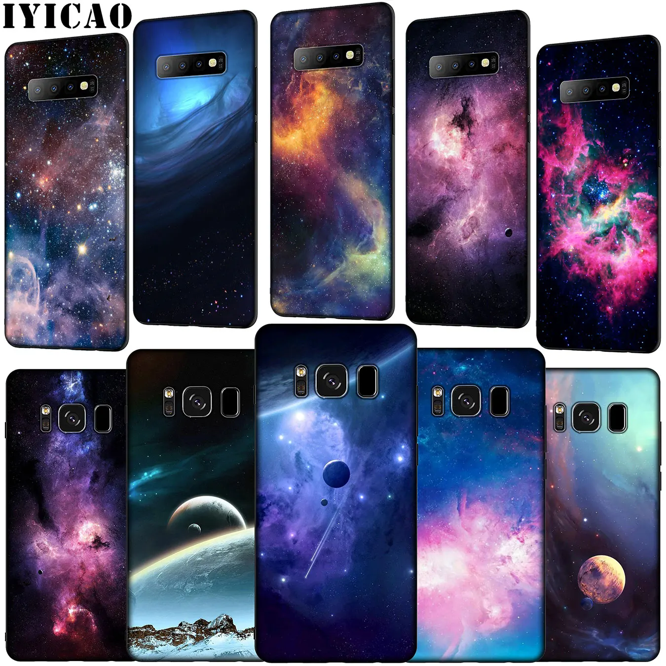 Мягкий силиконовый чехол IYICAO для Samsung Galaxy S20 Ultra S10 Lite S9 S8 Plus S6 S7 Edge S10e |