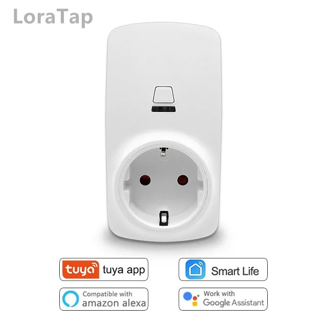 Tanie Tuya Smart życie Wifi gniazdo wyjściowe wtyczka standard ue Moblile pilot aplikacji sterowania TimerGoogle domu Echo Alexa sterowanie głosem