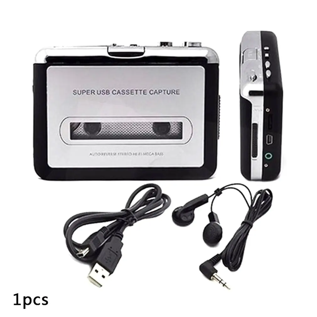 Walkman USB Кассетный плеер конвертер ленты в MP3 Захват аудио музыкальный плеер изысканно Разработанный кассетный плеер