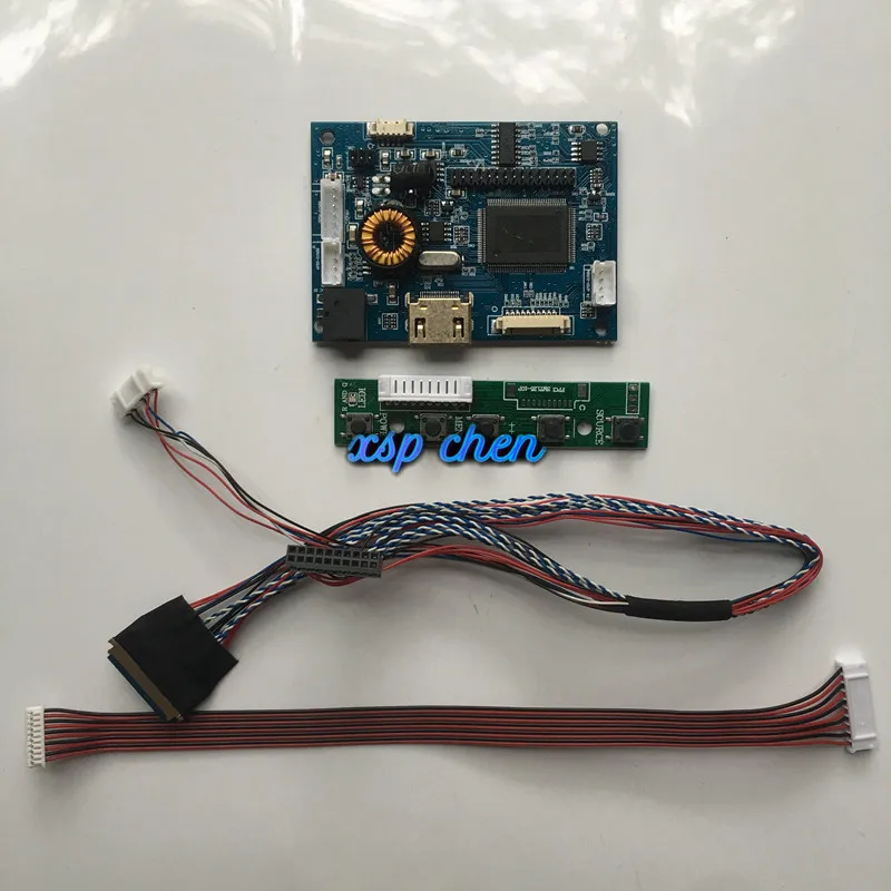 HDMI LVDS controller board 40pin Lvds cable kit for LP101WH1-TLB2 LP101WH1-TLB4 1366x768 1ch 6-bit TFT LCD display audio support |