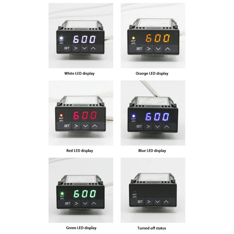 Programmable Digital PID Temperature Controller with Built-in Solid State Relay