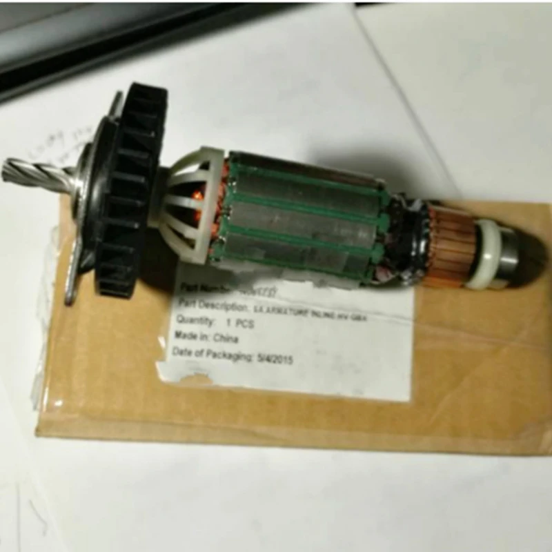 

5 Teeth AC220-240V Armature Rotor 496248-00 for DEWALT N081737 D25102K D25103K D25122K D25123K D25124K D25113K D25223K D25213K