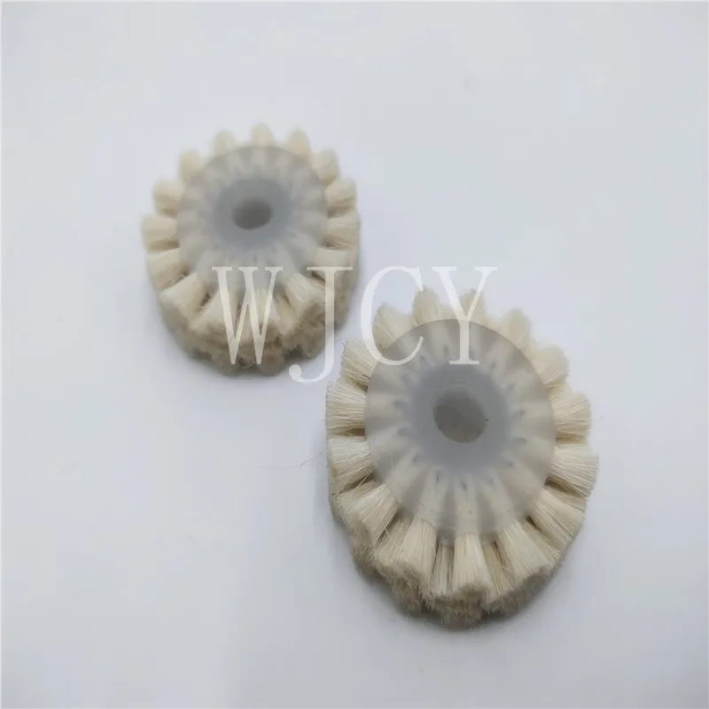 

High quality 6 pcs white Soft Brush Size 7*35*12mm for KBA Rapida 75 offset Machine