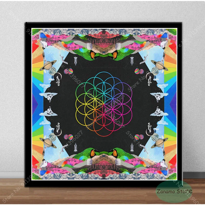 Something Just Like This (Remixes) : The Chainsmokers & Coldplay Canvas  Poster Bedroom Decor Sports Landscape Office Room Decor Gift