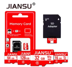 Cartão sd da classe 10 do cartão 8gb 16gb mini do tf para o smartphone/câmera cartão de memória 256gb sd 32gb 64gb 128gb sdxc/sdhc