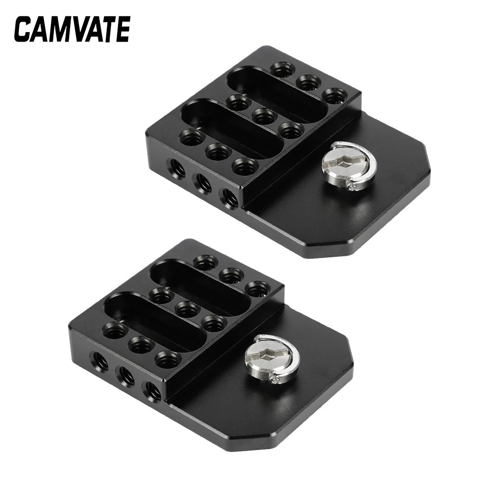 Универсальная верхняя/Нижняя пластина CAMVATE с несколькими нитями 1/4 20 для