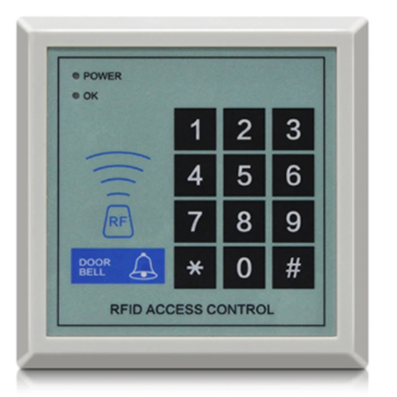 RFID Клавиатура система контроля доступа двери комплект Электрический магнитный электронный дверной блокировка блока питания 5 шт. брелоки полный набор двери Secur