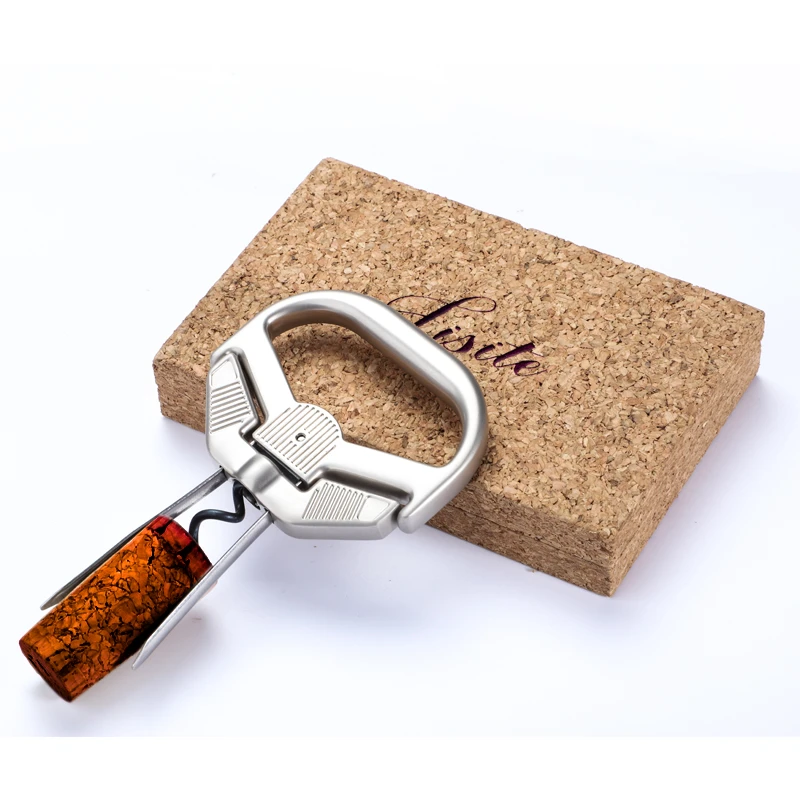 Manual Corkscrew Red Wine Bottle Opener AH SO Aged Wine Corkscrew