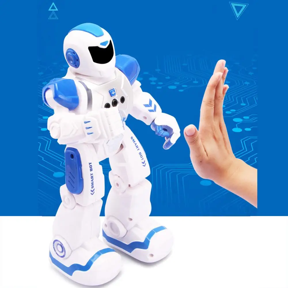 Smart Infrared Sensing Walking Singing Dancing Programmable RC Robot Toy for Kid 