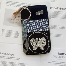 

Hand Made Joint Cloth Design Zipper Bag Style Japanese Fashion Journal Cover For Standard Week Refilled Paper Book Free Shipping