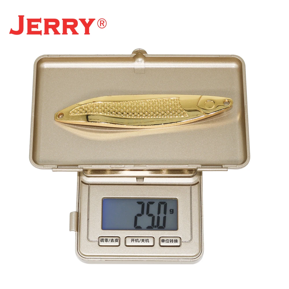 Jerry Dart Unpainted Blank Heave Fishing Spoon Lures 17g 25g