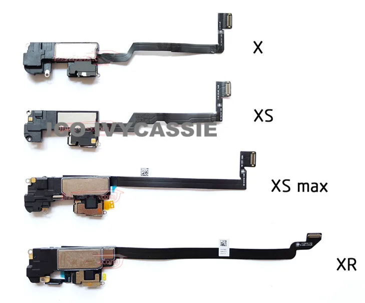 Динамик гибкий кабель для iPhone X XS Max XR 11 Pro 12 max Мини Ремонт распознавание лица