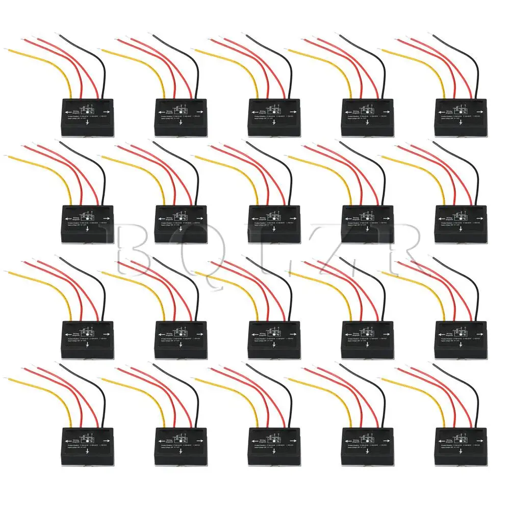 Black 6-12VDC XD-622 On/Off Touch Switch for LED Lamp Bulb Isolated Sensor Pack of 20