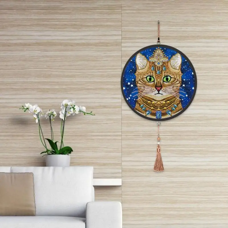 VKTECH DIY алмазная живопись в форме животных с кисточками, креативная специальная форма, частичные сверла, украшение для дома, подвески, Прямая поставка