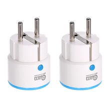 NEO COOLCAM NAS-WR01ZE 2 PÇS/LOTE Zwave Tomada Plugin Smart Power Plug UE Tomada de Automação Residencial Inteligente Sistema de Alarme home
