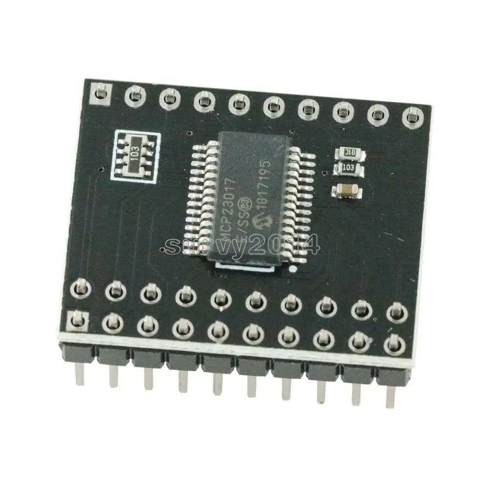 1 шт. модуль последовательного интерфейса MCP23017 IIC I2C SPI MCP23S17 двунаправленные