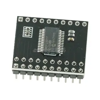 

1pcs MCP23017 Serial Interface Module IIC I2C SPI MCP23S17 Bidirectional 16-Bit I/O Expander Pins 10Mhz Serial Interface Module