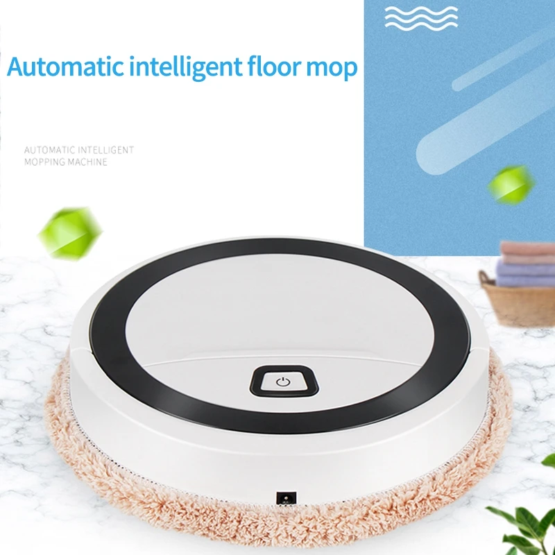 

EAS-New Auto Vacuum Cleaner Robot Cleaning Home Automatic Mop Dust Clean Sweep for Sweep&Wet Floors&Carpet