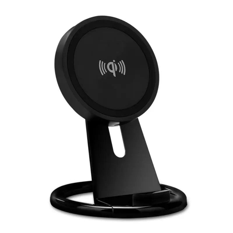 

SmartPhone Stander 5W Qi Fast Wireless Phone Holder Stand Charger Universal mobile phone bracket For iphone Huawei Samsung