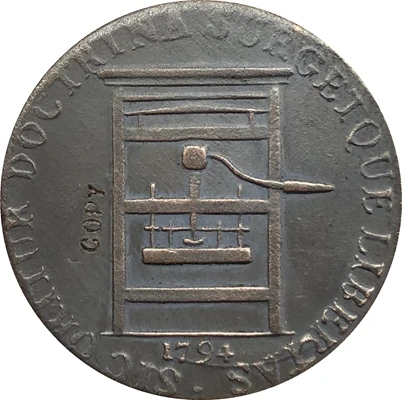 1794 США colonial issues копия монет