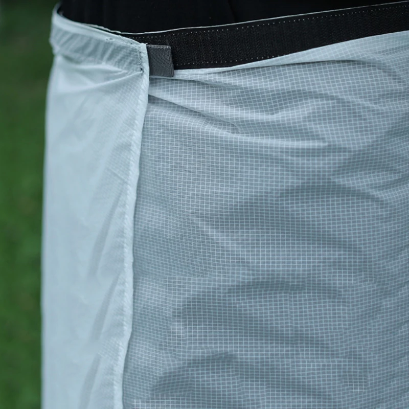 Переносной 15D силиконовое покрытие дождевик дождевая одежда длинная дождевая килт Водонепроницаемая юбка брюки походный плащ