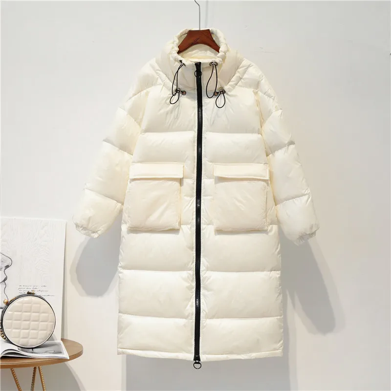 

Fashion Winter Down Jacket Women Clothes Brand Light Duck Down Coat Female Thick Warm Down Parka Hiver LW1627