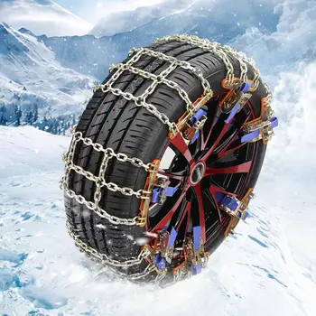 

Small And Large Automatically Tighten Car Tire Chains Snow Chain Car General Type For Off-road Vehicle SUV Car Accessories