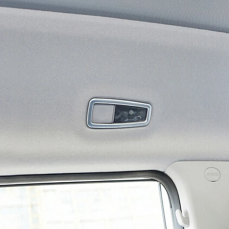 

Interior Roof Reading Light Frame Cover Trim Reading Lamp Stainless Steel Decoration Sticker For Hyundai Tucson 2015-2020