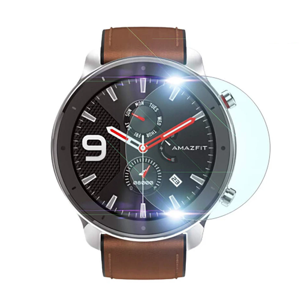 2 шт. для Amazfit GTR 47 мм протектор экрана 9H Премиум Настоящее Закаленное стекло протектор экрана для Amazfit GTR 42 мм Smartwatch