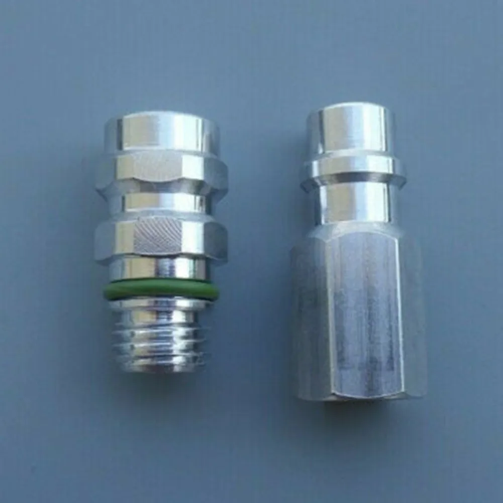 2pcs Car Air Conditioning High And Low Voltage Quick Connector Male ...