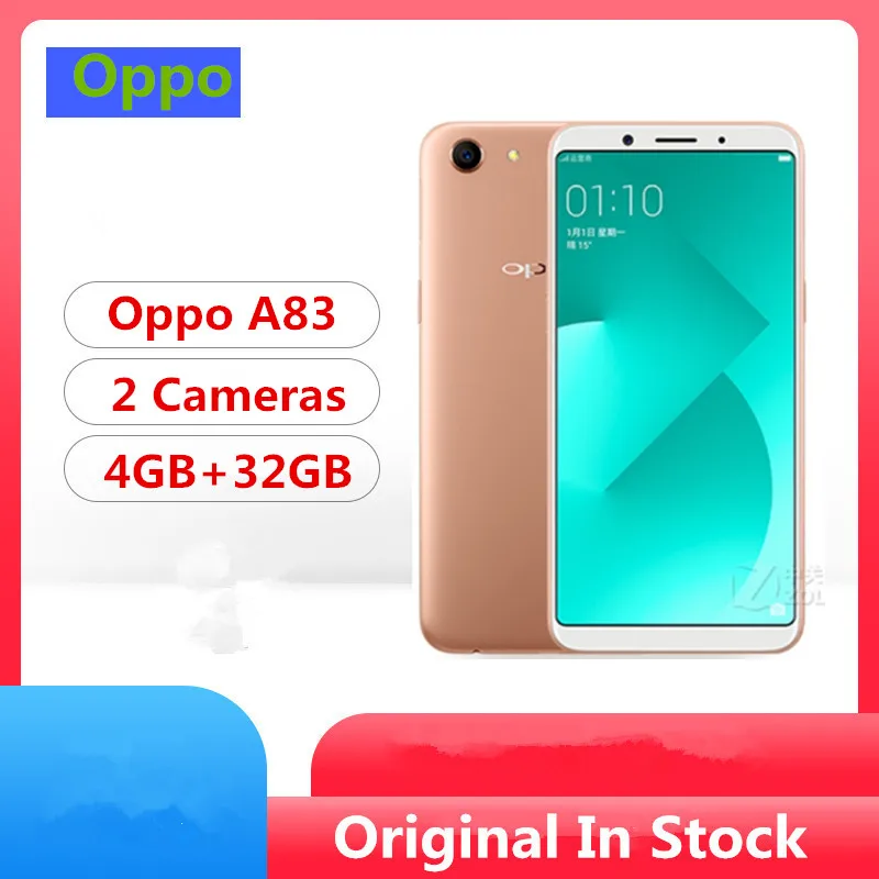 Оригинальный смартфон Oppo A83 4G LTE Восьмиядерный процессор MTK6763T Android 7 1 экран 5 дюйма