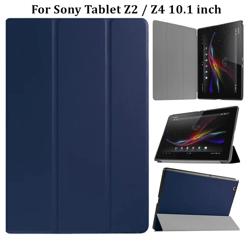 Smart Cover Case For Sony Xperia Z4 Tablet Sgp712 10 1 Inch Stand Flip Protective Cover For Funda Sony Z2 Z4 Tablet Case Tablets E Books Case Aliexpress