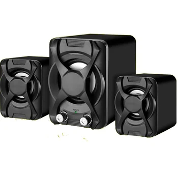 

Mini Computer Speaker USB Wired Combination Speaker Colorful Bass Stereo Music Player Subwoofer Speaker for Desktop Laptop