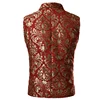 Men's Luxury Brocade Paisley Floral Double-Breasted Suit Vest Victorian Gothic Steampunk Waistcoat Men Chalecos Para Hombre 2XL ► Photo 3/6