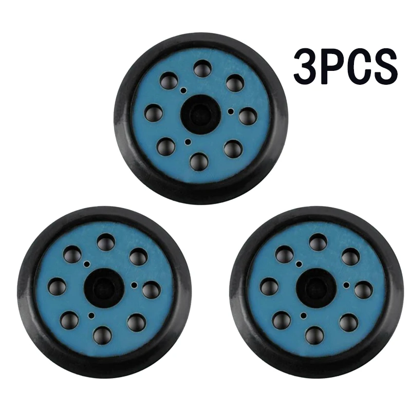 Replacement 5" Dia 8 Holes Sanding Pads 3pcs/set For BO5021K And BO5010 Sander