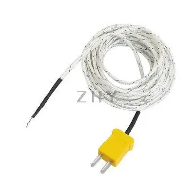 

5M Cable K Type Thermocouple Temperature Measuring Probe Sensor