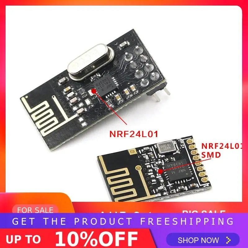 Беспроводной приемопередатчик NRF24L01+ антенный модуль 2,4 ГГц для микроконтроллера