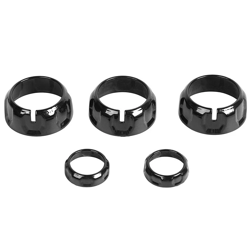 

Air Conditioner Switch CD Button Knob for Jeep Wrangler JK JKU 11-17 ABS