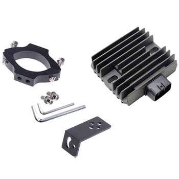 

Motorcycle Accessories Voltage Regulator Rectifier with 2 Sets Tg11 Motorcycle Refitting Front Turn Light Bracket