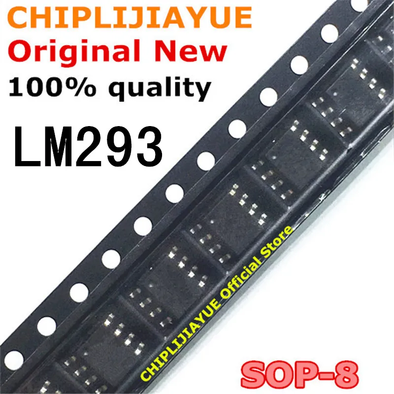 Новый и оригинальный чипсет IC LM293 SOP8 LM293DR SOP LM293DT 8 SMD 10 шт.|work work|ic chip100 pcs |