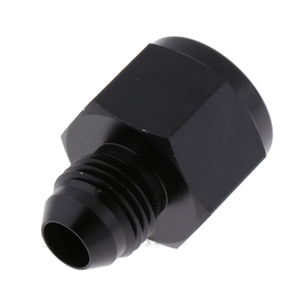 MagiDeal Black AN8 Female to AN6 Male AN Flare Fitting Reducer Adapter 35mm