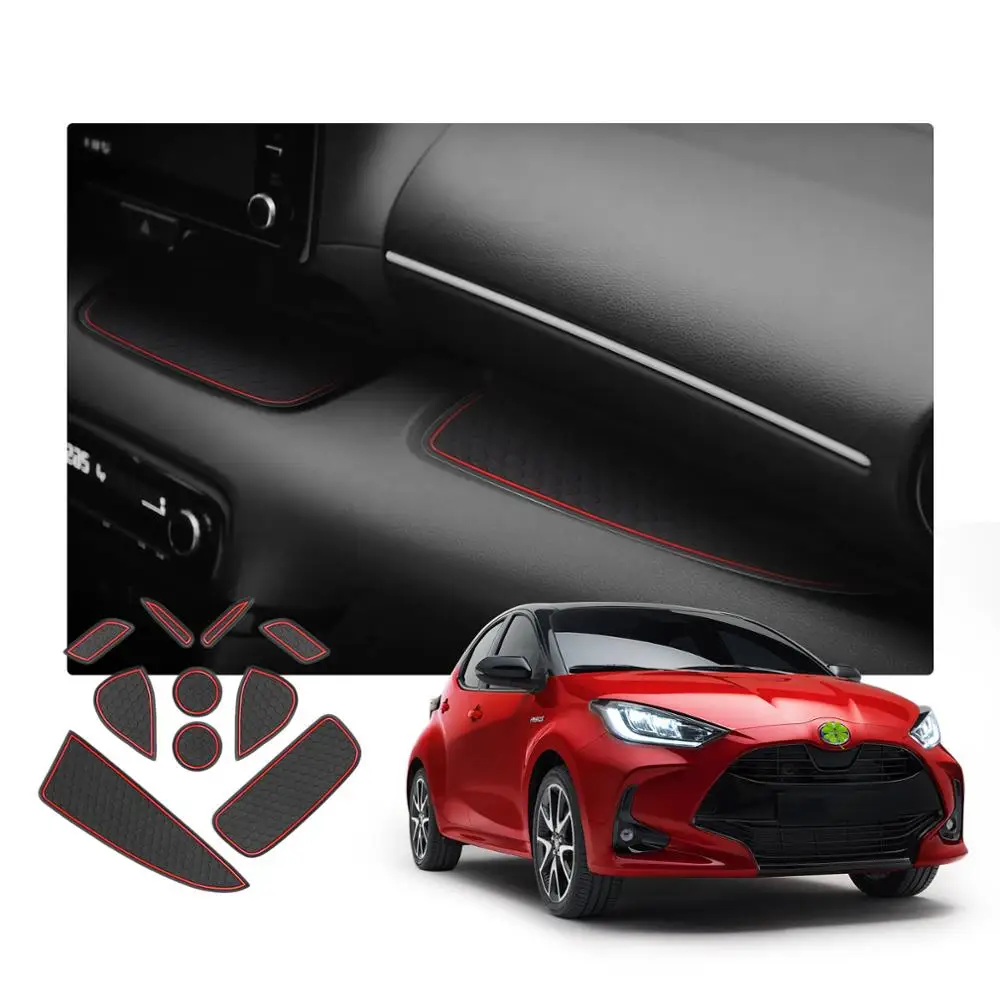 LFOTPP прокладка для автомобильной двери Yaris XP210 4th 2020 Противоскользящие коврики