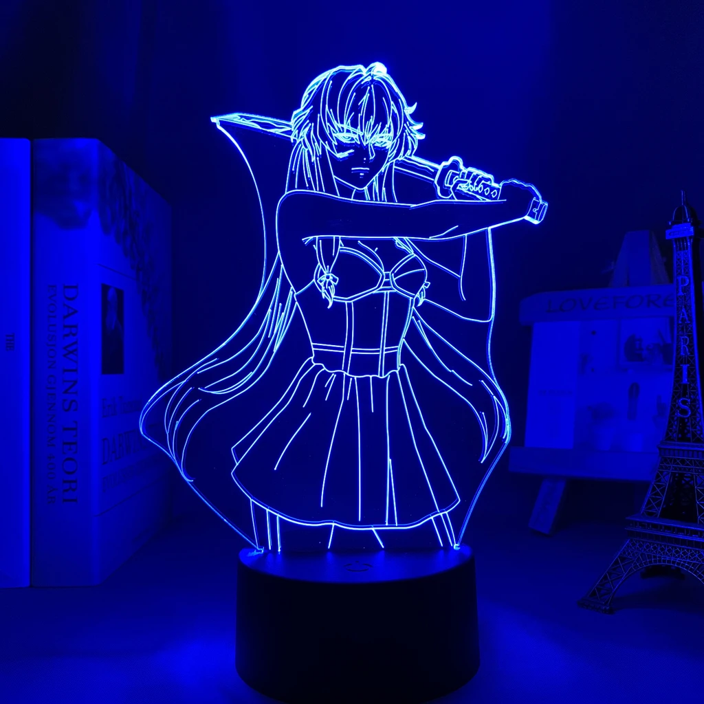 Yagami – Lâmpada noturna de LED de acrílico, presente de anime, nota de  morte, para decoração de quarto infantil, luz noturna