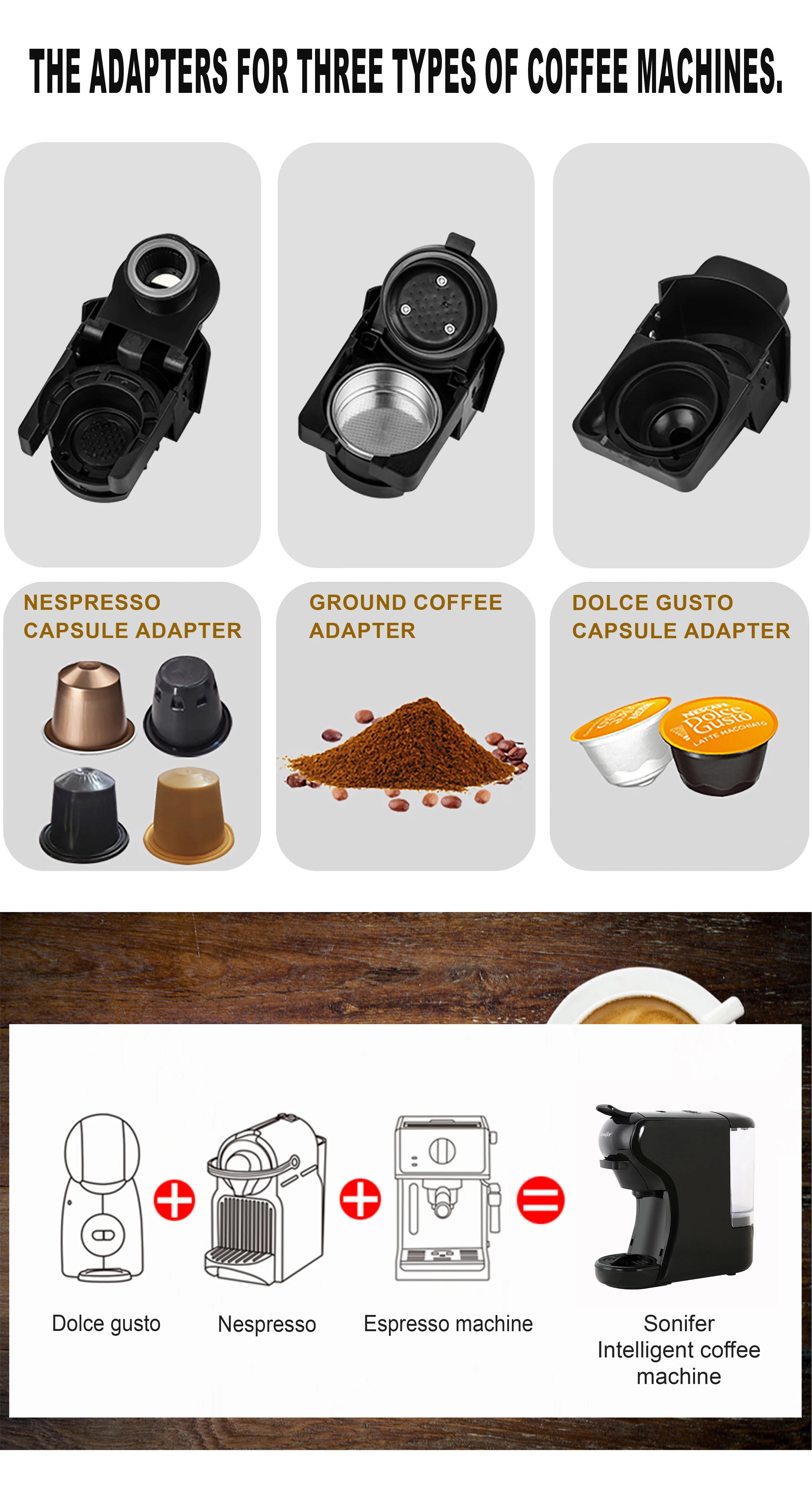 Expresso Coffee Machine Capsule Espresso Machine Coffee Maker Dolce