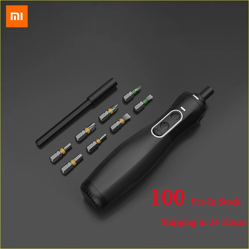 Xiaomi Mijia Zu Hause электрическая отвертка перезаряжаемая бытовая электрическая ручная дрель маленький пистолет дрель переносной шуруповерт