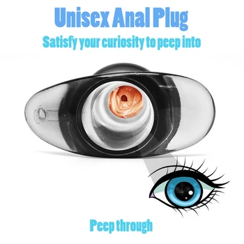 Hollow Anal Plug Insert Anus Dilator Sex Toy Anal Speculum Expander Vagina Butt Plug Transparent Dildo Buttplug Prostate Massage 3