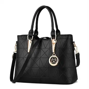 

2020 brand ladies diamond lattice strap high quality shopping work dress large capacity totes women crossbody shoulder handbag