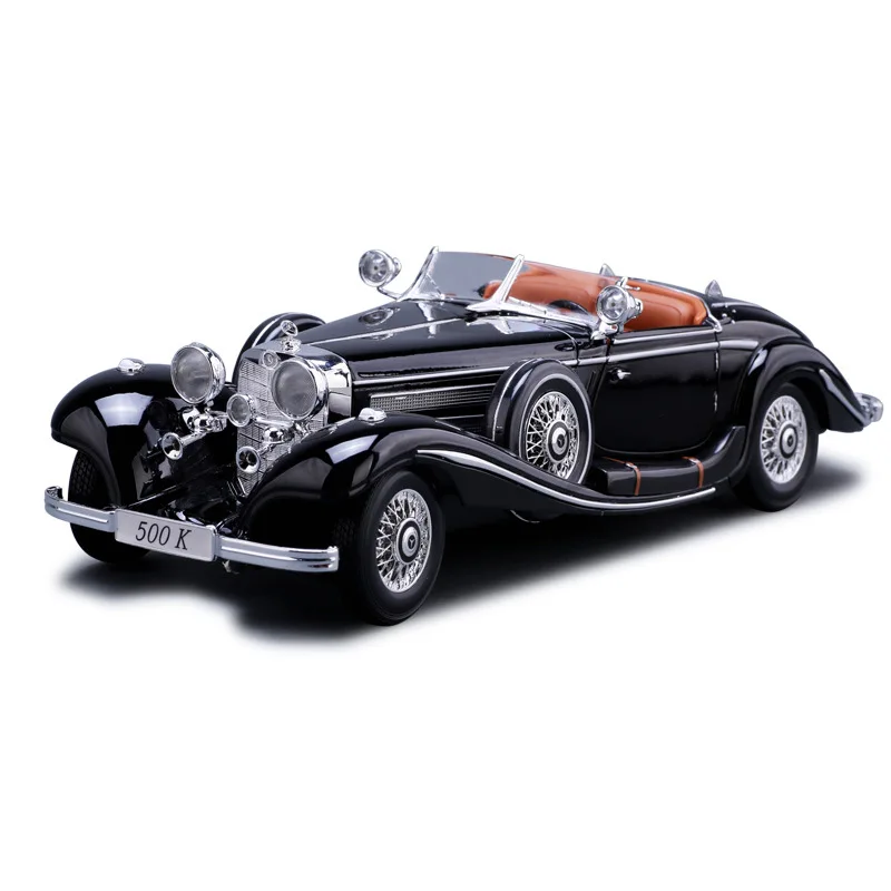 Maisto 1:18 Mercedes 500k автомобильный брелок для автомобильных ключей имитационная